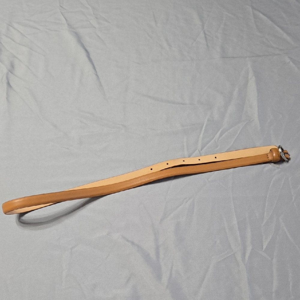 Wilfred Sz Small Light Brown Skinny Leather Belt
